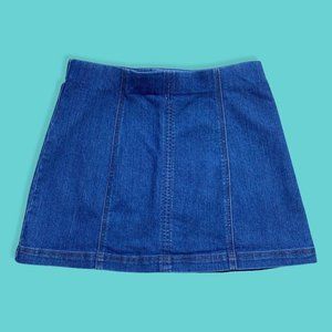 Denim Mini Skirt